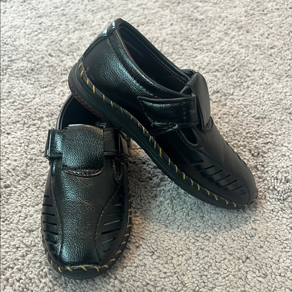 Black Dress Shoes Classic Slip-On